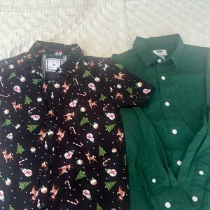 Boys Christmas shirts